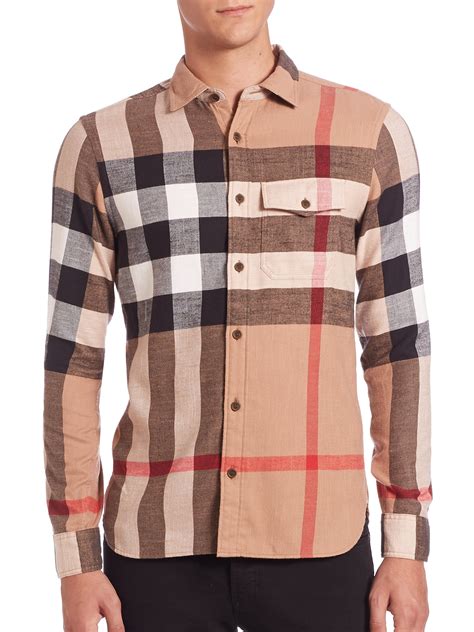 burberry overhemd sale|burberry shirts clearance sale.